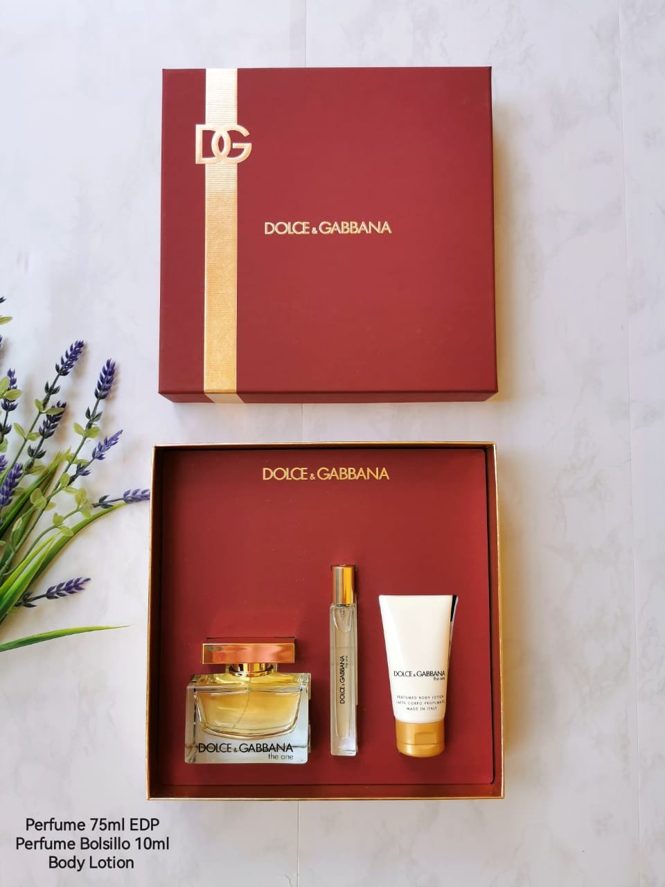 DOLCE GABANNA THE ONE SET 3P 75 ML W EDP