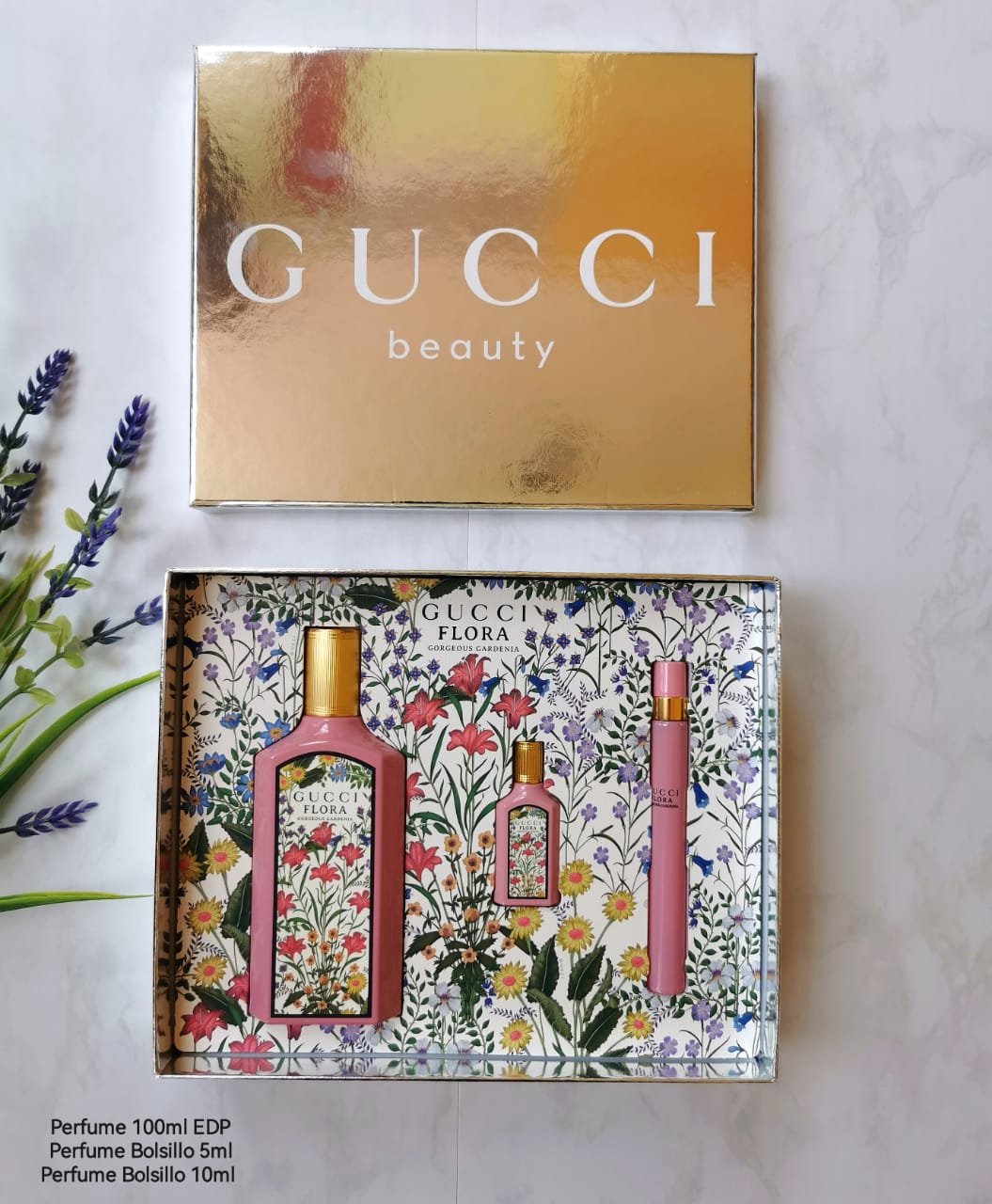 GUCCI FLORA GARDENIA SET3P 100ML W EDP