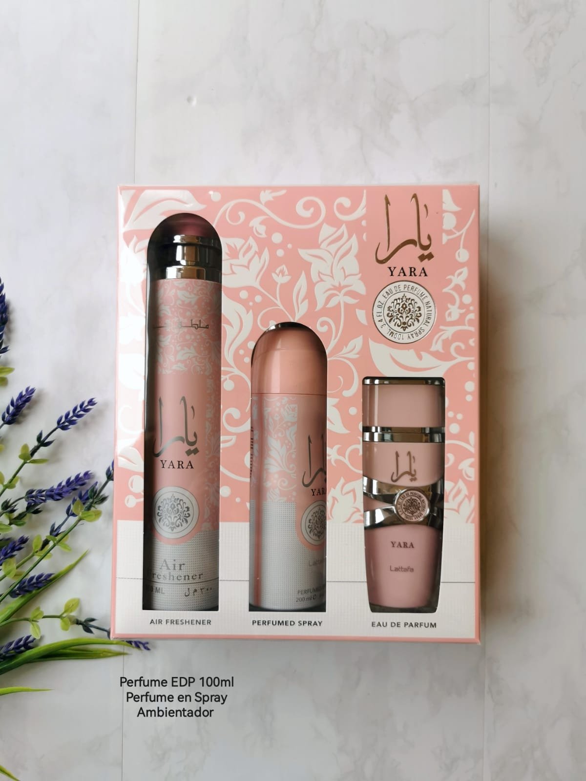LATTAFA YARA SET 3P 3.4 oz W EDP