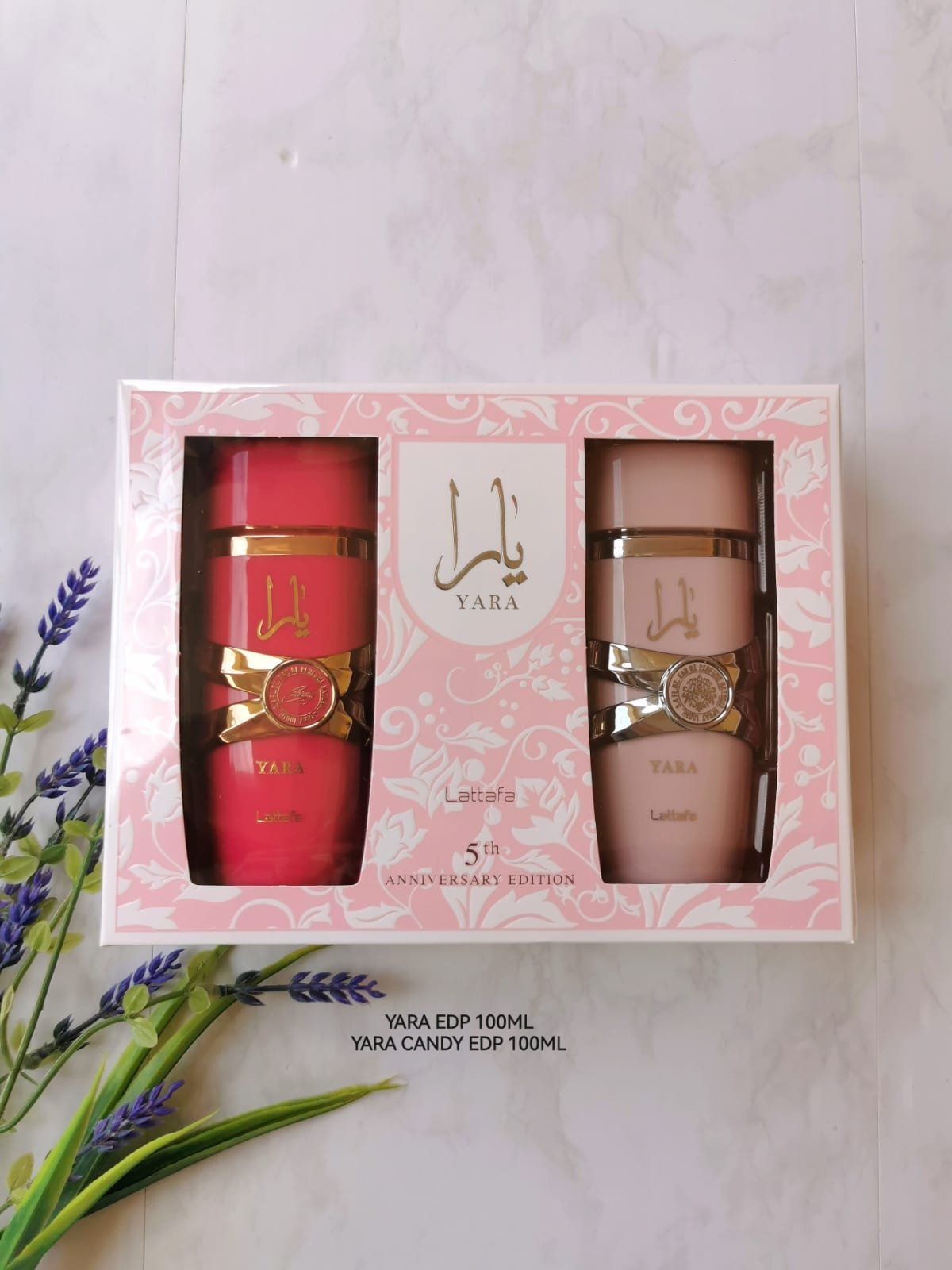 LATTAFA YARA & YARA CANDY SET 2P 3.4 oz W EDP