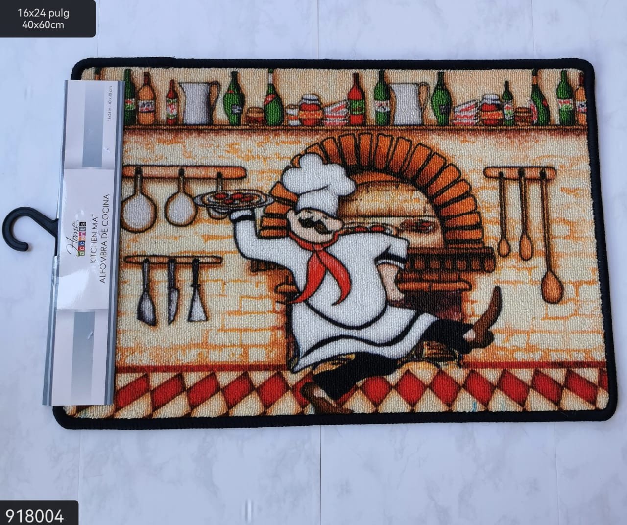 ALFOMBRA DE COCINA CHEF 40X 60CM
