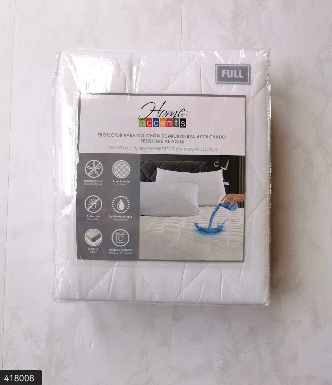 PROTECTOR DE CAMA FULL IMPERMEABLE
