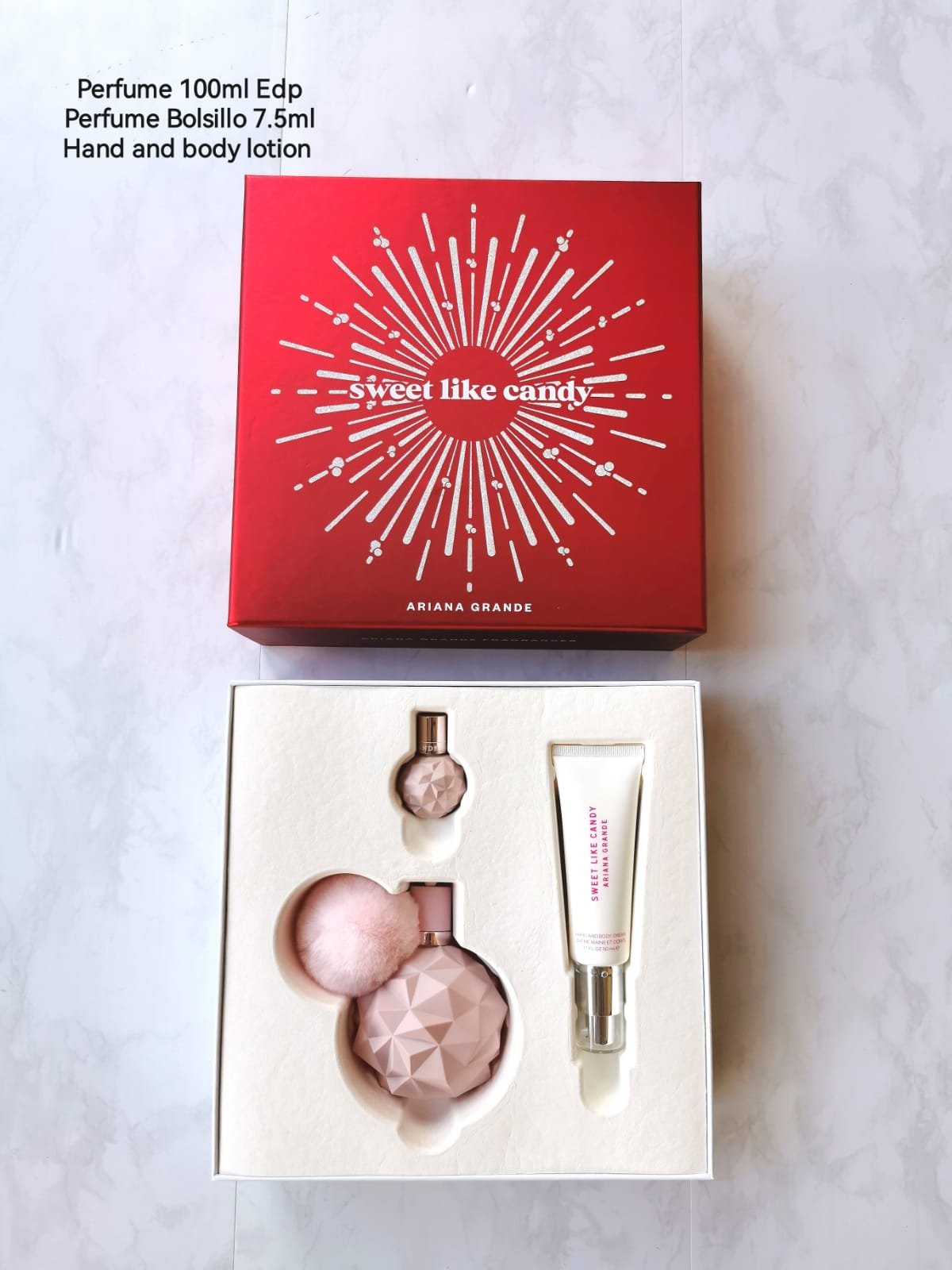 ARIANA GRANDE SWEET LIKE CANDY SET 3P 3.4OZ/100ML (W) EDP