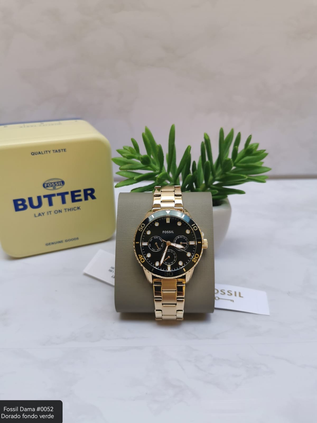RELOJ FOSSIL, ANALOGO PARA DAMA