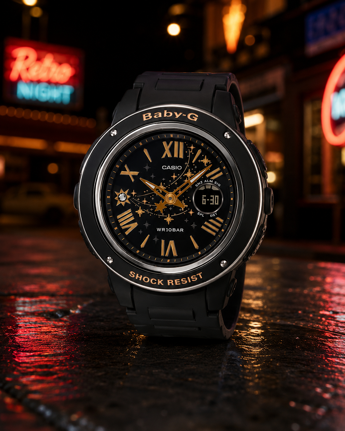 RELOJ BABY G MODELO BGA-150ST-1A, ANALOGO/DIGITAL PARA DAMA - Imagen 2