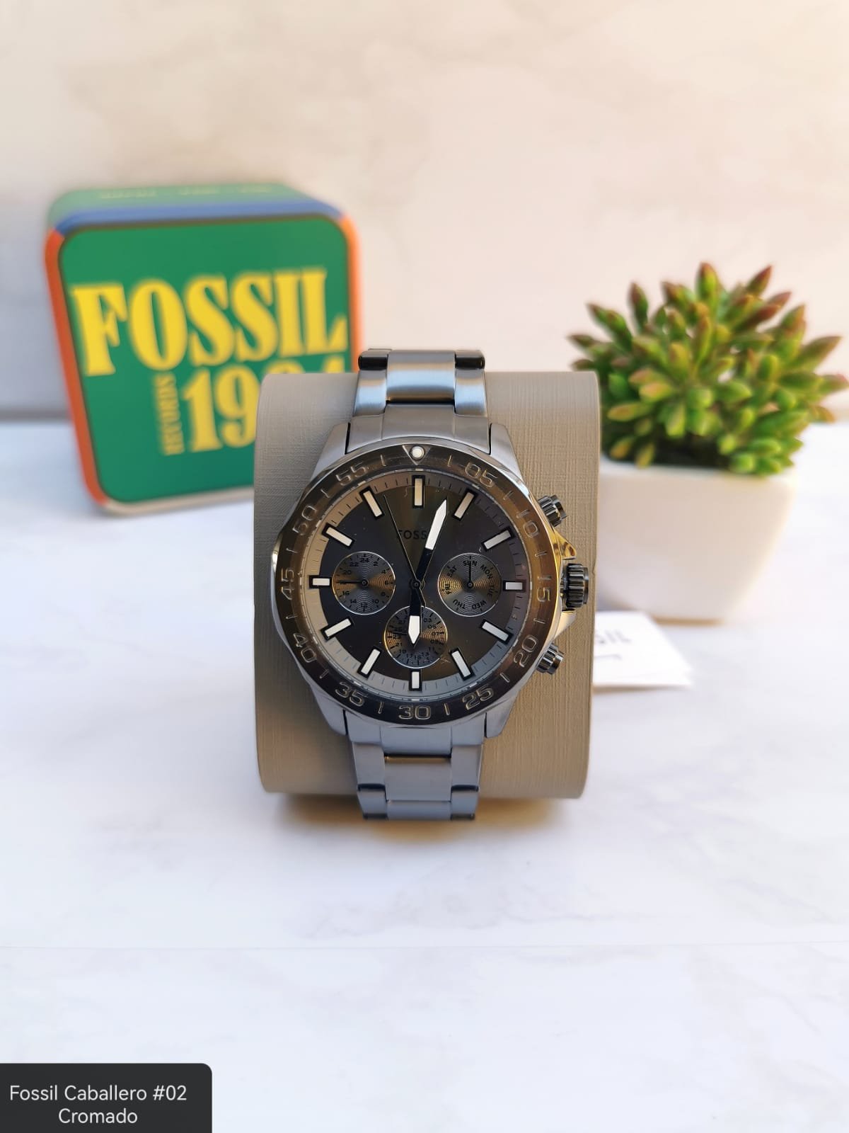 RELOJ FOSSIL, ANALOGO PARA CABALLERO