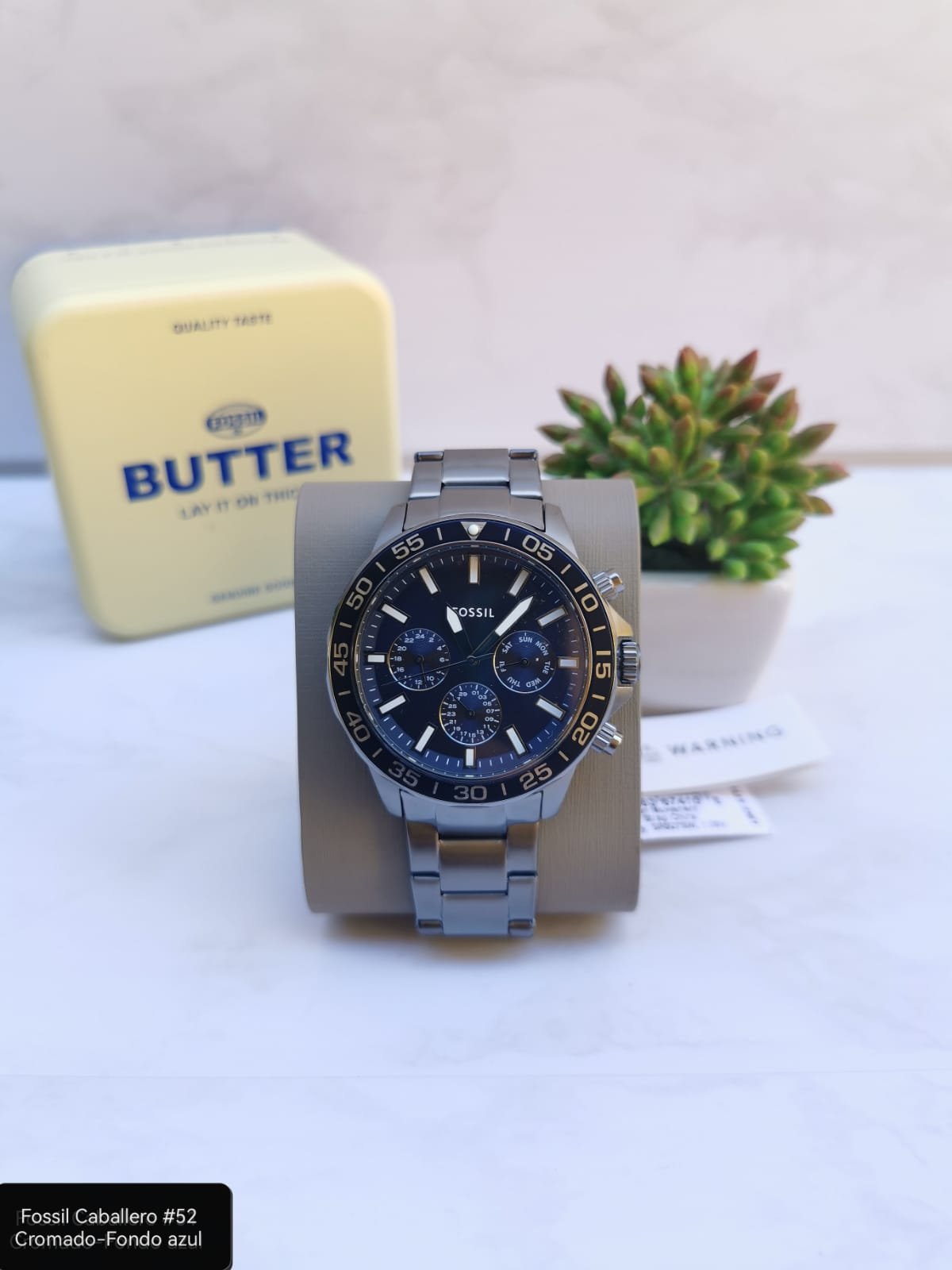RELOJ FOSSIL, ANALOGO PARA CABALLERO