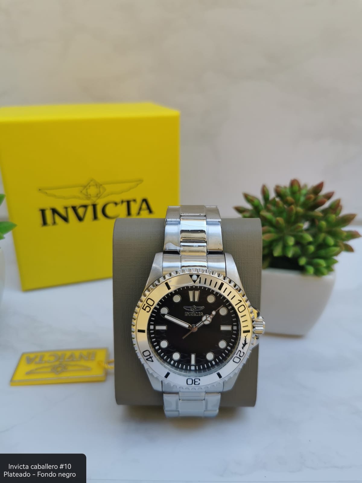 RELOJ INVICTA, ANALOGO PARA CABALLERO