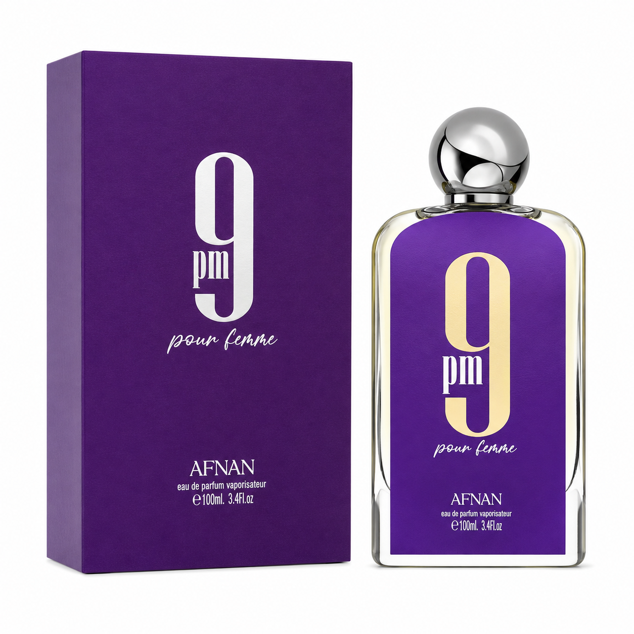 AFNAN 9PM PURPLE  3.4 OZ / 100 ML (W) EDP